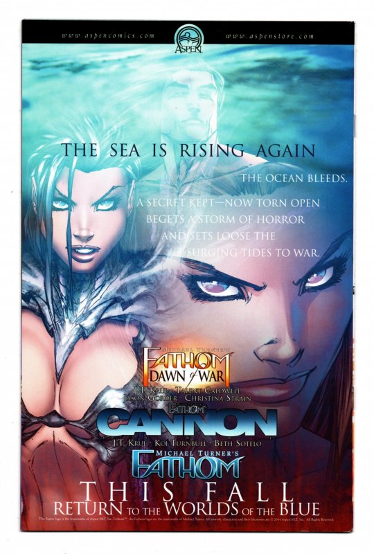 FATHOM: DAWN OF WAR #01 (2004) MICHAEL TURNER | FAN EXPO CANADA | LTD 3000