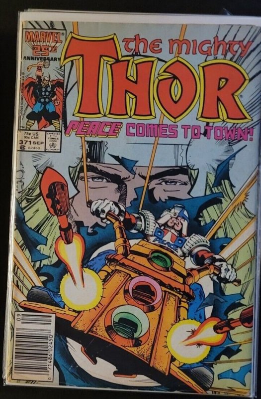 Thor Comic Book Lot of 2 (Direct & Newstand) #371 