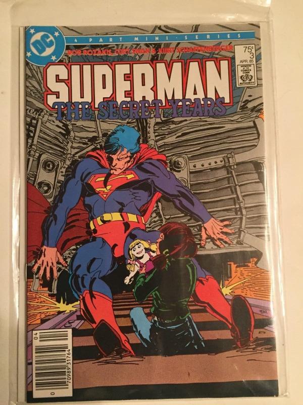  SUPERMAN THE SECRET YEARS  V1 #'s 1 THRU 4  1985  NM