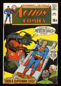 Action Comics #387 FN- 5.5 White Pages