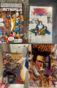 Lot of 4 Comics (See Description) Guardians Of Metropolis, Justice: Four Bala...