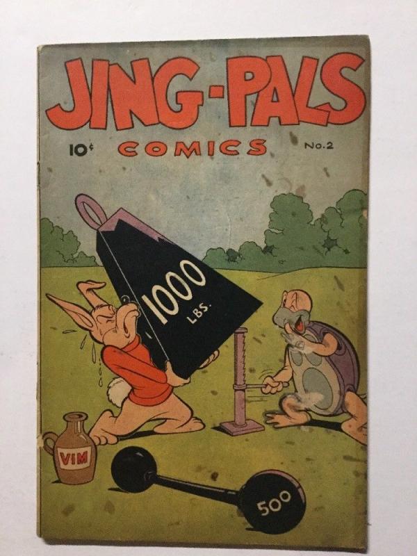 Jing-Pals Comics 2 Vg Very Good 4.0