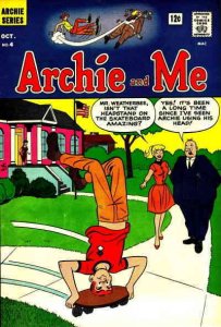 Archie and Me #4 GD ; Archie | low grade comic October 1965 Skateboard Cover