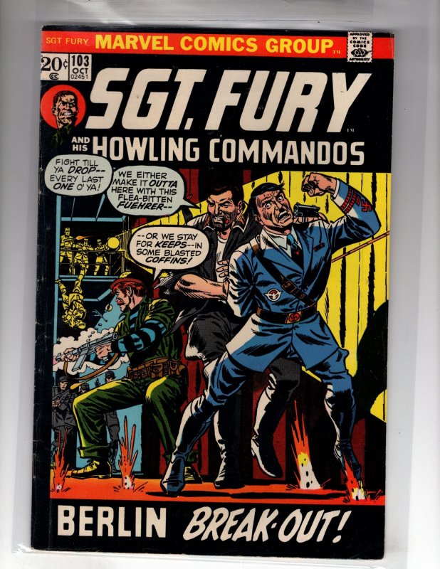 Sgt. Fury #103 (1972)      / ECA8