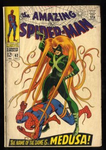 Amazing Spider-Man #62 GD/VG 3.0 Medusa!