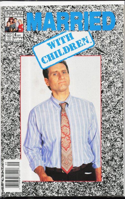 Married... With Children #4 Newsstand Edition (1990) Bonk