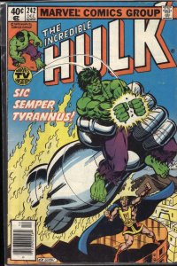 The Incredible Hulk #242 (1979) Hulk