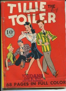 Four Color Comics #15-Dell-Tillie the Toiler-1st comic appearance-rare-VG-