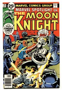 MARVEL SPOTLIGHT #29 2nd Solo MOON KNIGHT comic book