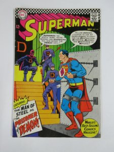 SUPERMAN 191 VG-F  November 1966