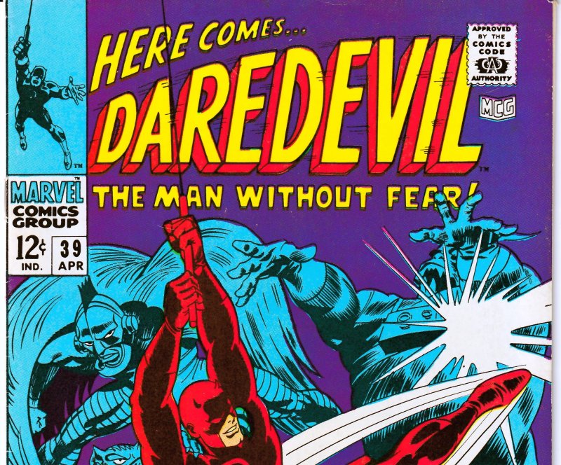 Daredevil(vol. 1) # 39 The Exterminator and The Unholy Three !