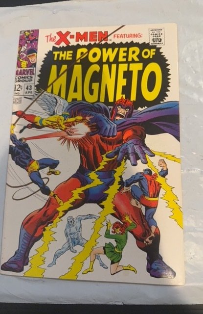 The X-Men #43 (1968)the power of magneto