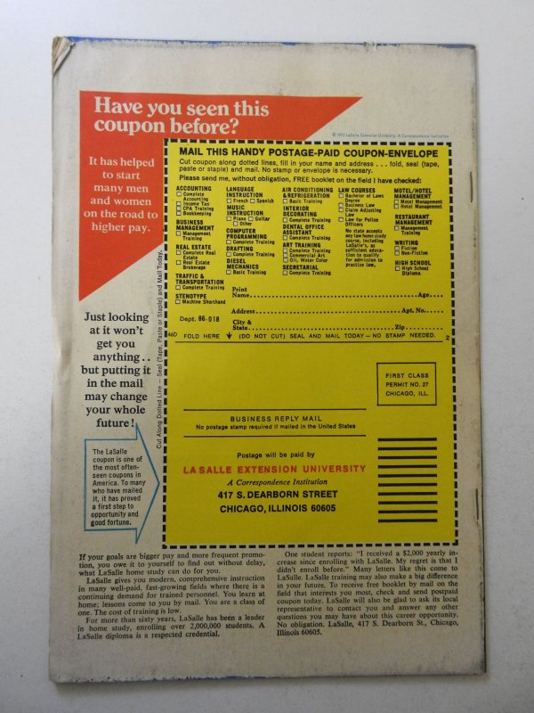 Where Monsters Dwell #20 (1973) FN+ Condition! overspray