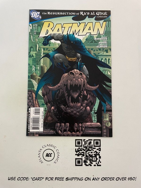 Batman # 670 NM 1st Print DC Comic Book Catwoman Joker Robin Ivy Gotham 31 J223