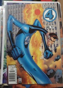 Fantastic Four  # 52 2002  MARVEL DISNEY LEGACY 481 inhumans newstand variant