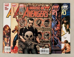 House of M Avengers #1-5 Set (2007 Marvel)  Christos Gage 1 2 3 4 5  (7.5-8.5) 