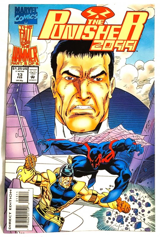 The Punisher 2099 #13 the Fall of the Hammer Part 5 (Marvel 1994)
