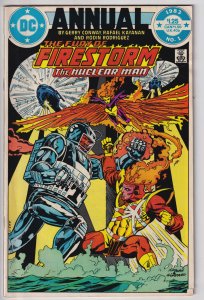 Fury of Firestorm Annual #1 (1983) Firestorm