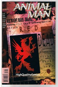 ANIMAL MAN #74, VF+, Vertigo, Better Red than Dead,1988, more AM in store