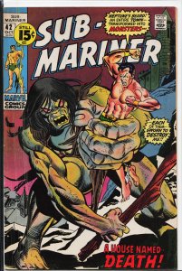 Sub-Mariner #42 (1971) Namor the Sub-Mariner