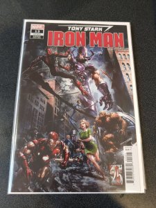 TONY STARK IRON MAN #13 CLAYTON CRAIN MARVEL 25th TRIBUTE VARIANT NM