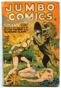 Jumbo Comics #86 1946- SHEENA- Matt Baker G