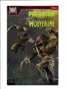 Predator vs Wolverine #1 - Bjorn Barends Signed Cover (9.2ob) 2023