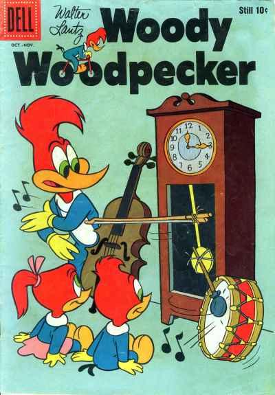 Woody Woodpecker (1947 series) #51, Fine+ (Stock photo)