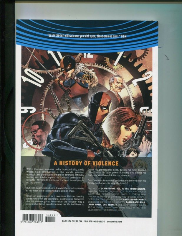 DEATHSTROKE VOL.1: THE PROFESSIONAL (VF/NM) PRIEST!! BENNETT!! 2016