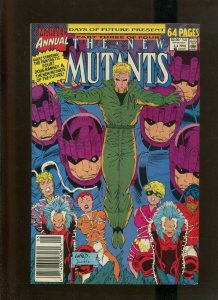 NEW MUTANTS #6 (9.2)NM- THE ONCE AND FUTURE MUTANT!! 1990