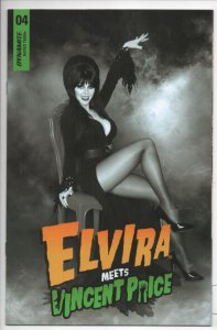 ELVIRA MEETS VINCENT PRICE #4 E, Mistress of the Dark, Photo, NM, Dynamite, 2021