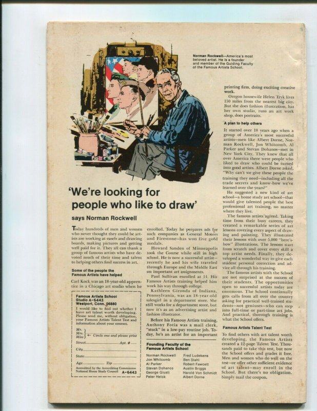 MARVEL SUPER-HEROES #29 (VG+) THAT HE MAY SEE!! 1971