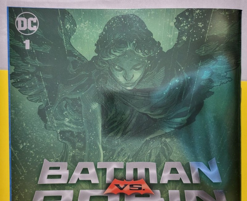 Batman vs Robin #1 Francis Manapul Foil 1:150 Variant 2022 DC Comics NM