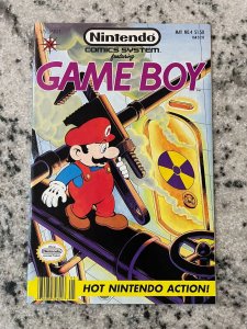 Nintendo Comics System Feat. Game Boy # 4 NM Valiant Comic Book Mario 2 SM14