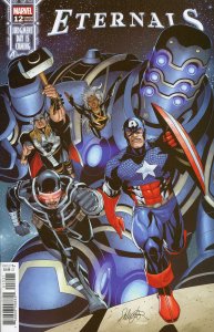Eternals (5th Series) #12A VF/NM ; Marvel | Larroca variant