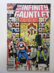 The Infinity Gauntlet #2 (1991) VG+ Condition 1/2 in spine split