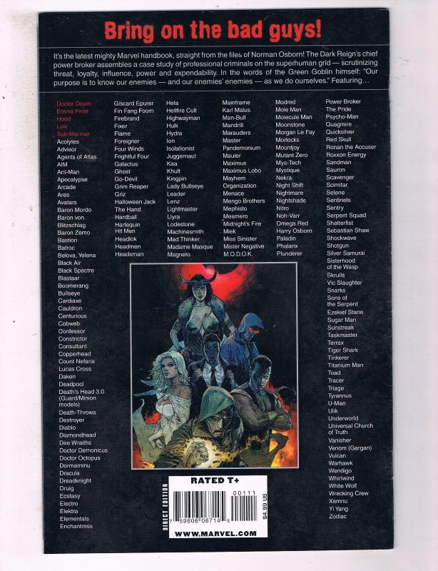 Dark Reign Files #1 VF Marvel Comics Comic Book Red Hulk DE15