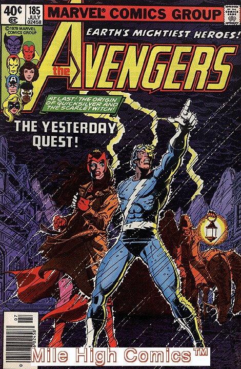 AVENGERS  (1963 Series)  (MARVEL) #185 NEWSSTAND Very Good Comics Book