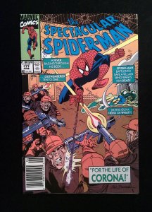 Spectacular Spider-Man #177  MARVEL Comics 1991 VF+ NEWSSTAND