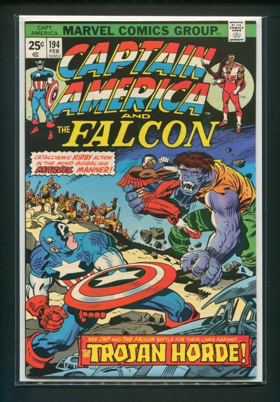 Captain America #194 (9.2 NM) 1st William Taurey, Jack Kirby is BACK! (1976)