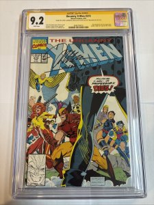 Uncanny X-Men (1991) #273  (CGC 9.2 SS) Signed Jim Lee Scott Williams Claremont