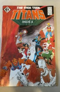 The Official Teen Titans Index #4 (1985)  