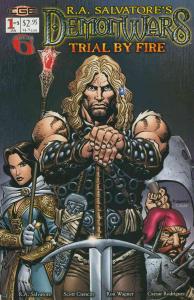 DemonWars: Trial by Fire (R.A. Salvatore's) #1 FN ; CrossGen | Code 6