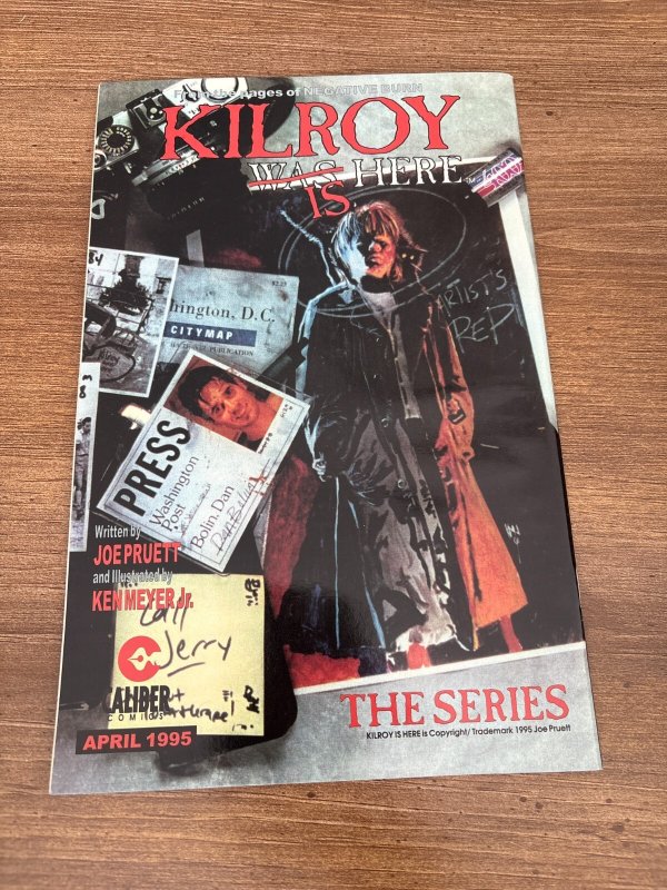 Negative Burn # 21 NM 1st Print Caliber Comic Book Bode Bolland 7 J323