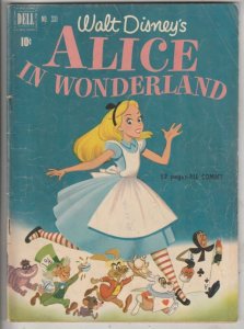 Four Color #331 (Jul-51) VG/FN Mid-Grade Alice, White Rabbit, Cheshire Cat