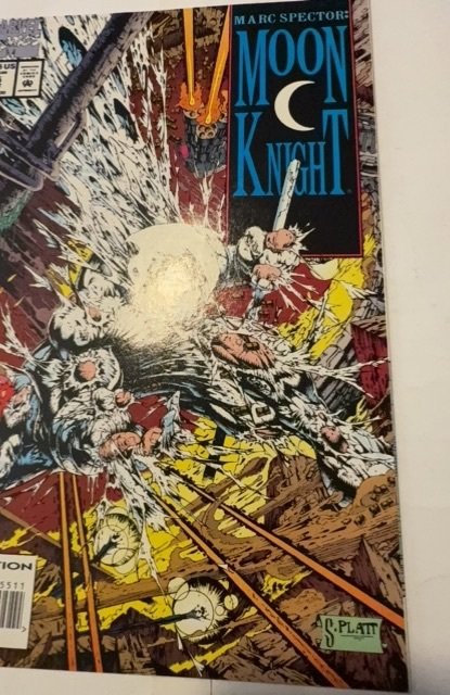 Marc Spector: Moon Knight #55 (1993)1st Stephen Platt art/Run excellent copy