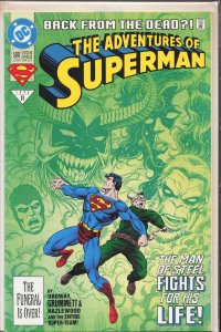 Adventures of Superman #500 (1993) Superman [Key Issue]