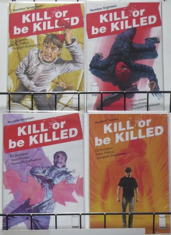 KILL OR BE KILLED (Image, 2017) #1-20 Complete! VF-NM Brubaker,Philips