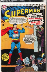 Superman #185 (1966) Superman