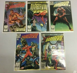 Daredevil from:#185-197 Direct 1st Series 10 diff books Marvel 6.0 FN (1982-'83)